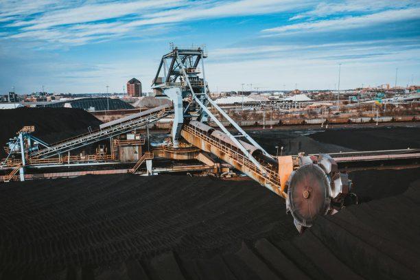 industry of coal placed in city